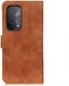 KHAZNEH Oppo A54 5G / A74 5G Hoesje Retro Wallet Book Case Bruin afbeelding 6