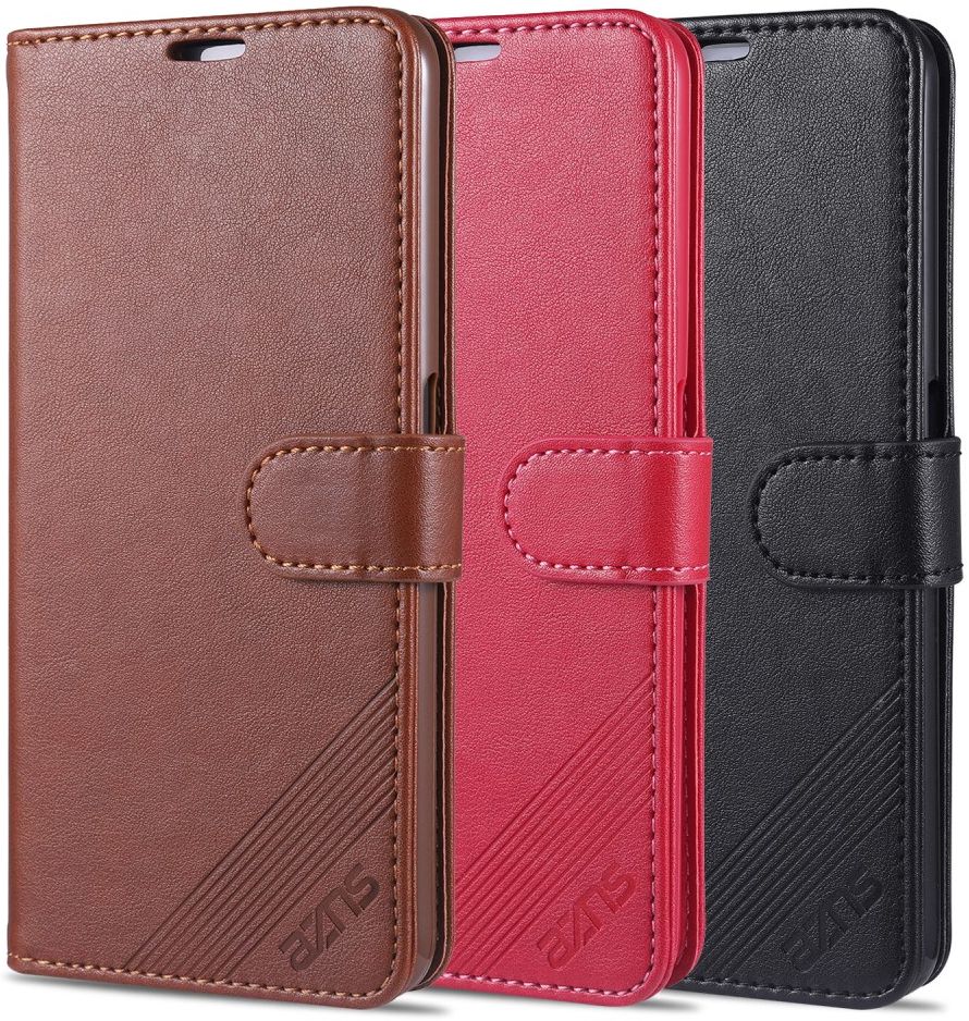 AZNS Oppo A74 5G Hoesje Portemonnee Book Case Bruin afbeelding 9