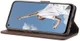 LC.IMEEKE Oppo A54 5G / A74 5G Hoesje Book Case Kunst Leer Bruin afbeelding 3