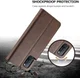LC.IMEEKE Oppo A54 5G / A74 5G Hoesje Book Case Kunst Leer Bruin afbeelding 10