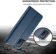 LC.IMEEKE Oppo A54 5G / A74 5G Hoesje Book Case Kunst Leer Blauw afbeelding 10