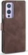 DG Ming OnePlus 9 Hoesje Retro Wallet Book Case Coffee afbeelding 5