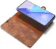 OnePlus 9 Hoesje 2-in-1 Book Case en Back Cover Bruin afbeelding 1