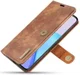OnePlus 9 Hoesje 2-in-1 Book Case en Back Cover Bruin afbeelding 4