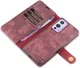 OnePlus 9 Hoesje 2-in-1 Book Case en Back Cover Rood afbeelding 2