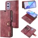 OnePlus 9 Hoesje 2-in-1 Book Case en Back Cover Rood afbeelding 6