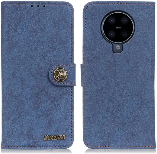 KHAZNEH Nokia 6.3 / G10 / G20 Hoesje Retro Portemonnee Book Case Blauw afbeelding 5