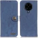 KHAZNEH Nokia 6.3 / G10 / G20 Hoesje Retro Portemonnee Book Case Blauw afbeelding 5