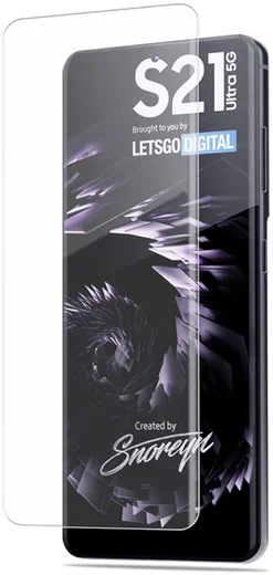 Samsung Galaxy S21 Ultra Screen Protector Tempered UV Glass Full Cover afbeelding 5