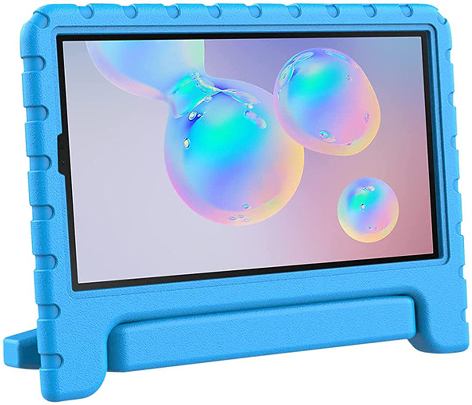 Samsung Galaxy Tab S6 Kinder Tablethoes met Handvat Blauw afbeelding 8