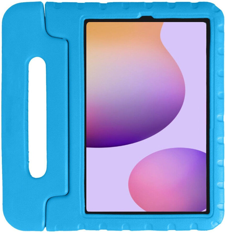 Samsung Galaxy Tab S6 Kinder Tablethoes met Handvat Blauw afbeelding 1