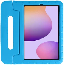 Samsung Galaxy Tab S6 Kinder Tablethoes met Handvat Blauw afbeelding