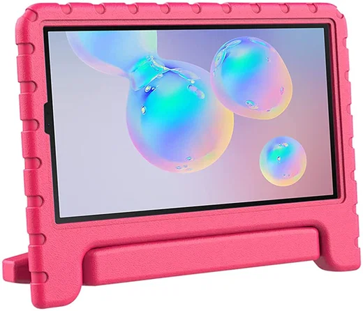 Samsung Galaxy Tab S6 Kinder Tablethoes met Handvat Roze afbeelding 2