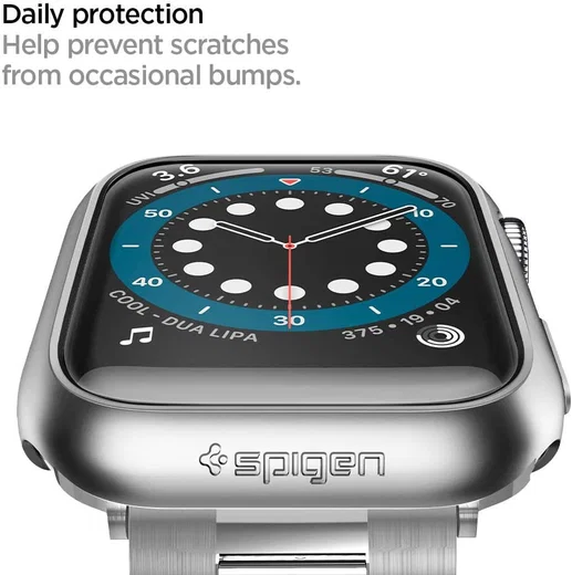 Spigen Thin Fit Apple Watch 40MM Hoesje Hard Plastic Bumper Grijs afbeelding 7