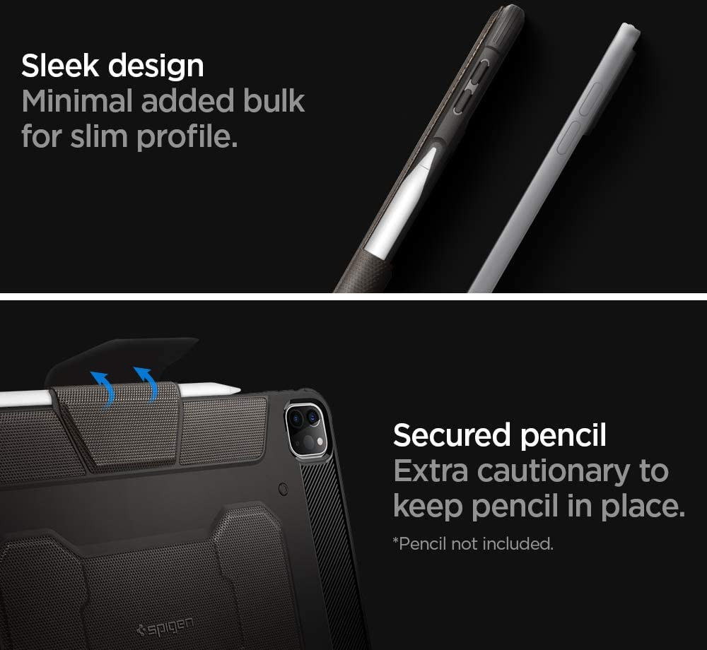 Spigen Rugged Armor Pro Apple iPad Pro 11 (2018/2020/2021) Hoes Grijs afbeelding 4
