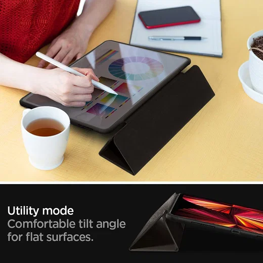 Spigen Rugged Armor Pro Apple iPad Pro 11 (2018/2020/2021) Hoes Grijs afbeelding 5