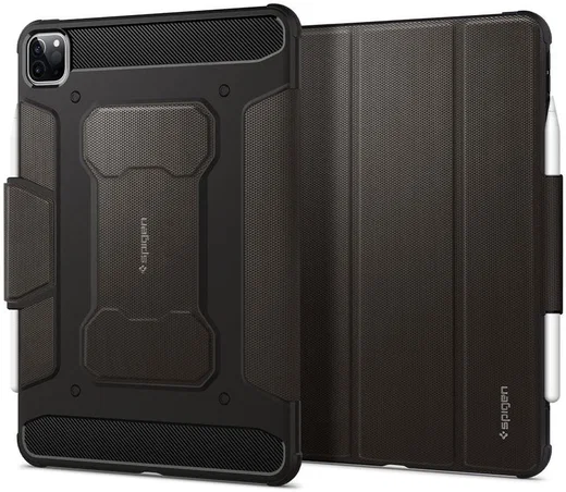 Spigen Rugged Armor Pro Apple iPad Pro 11 (2018/2020/2021) Hoes Grijs afbeelding 2