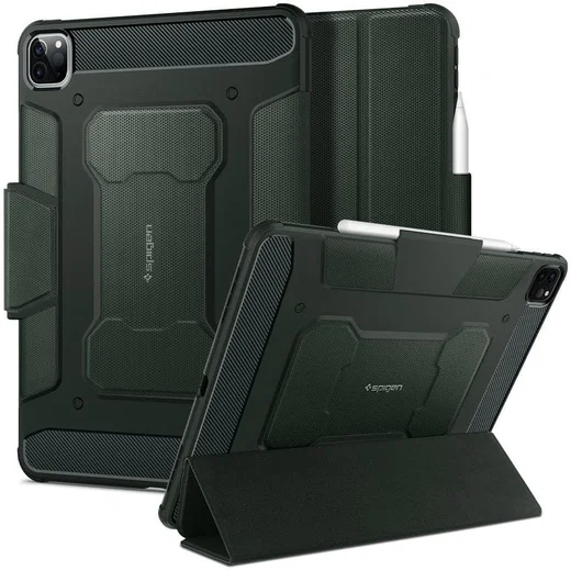 Spigen Rugged Armor Pro Apple iPad Pro 11 (2018/2020/2021) Hoes Groen afbeelding 10