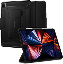 Spigen Rugged Armor Pro Apple iPad Pro 12.9 (2021) Hoes Zwart afbeelding