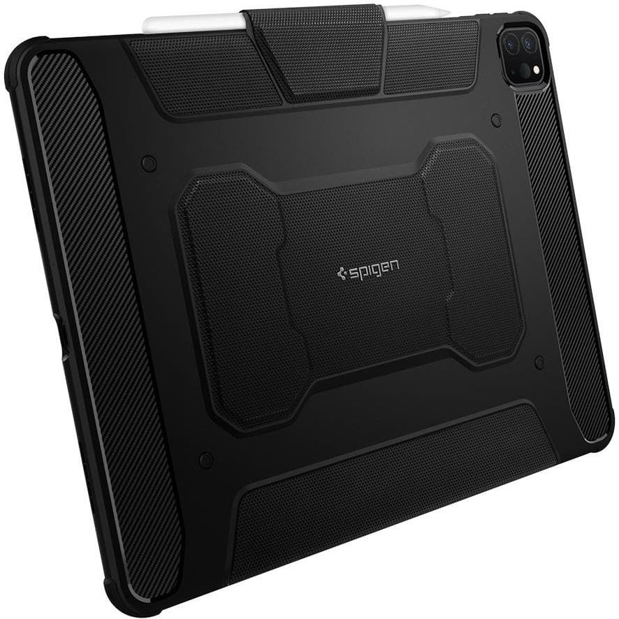 Spigen Rugged Armor Pro Apple iPad Pro 12.9 (2021) Hoes Zwart afbeelding 2