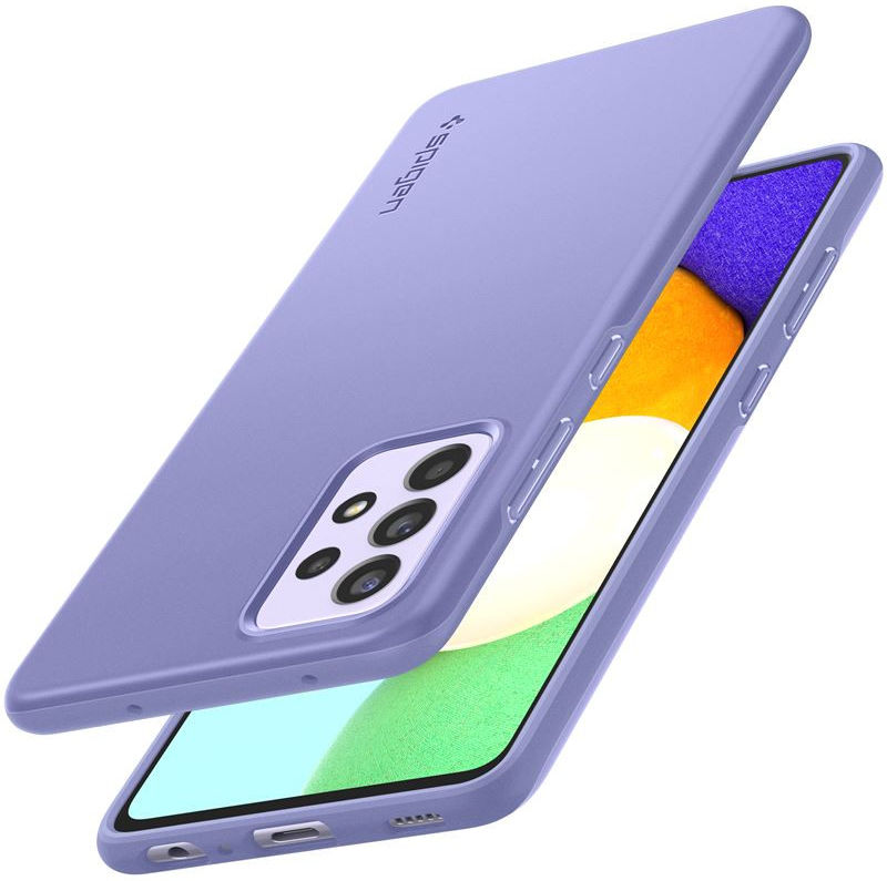 Spigen Thin Fit Samsung Galaxy A52 / A52S Hoesje Back Cover Violet afbeelding 2