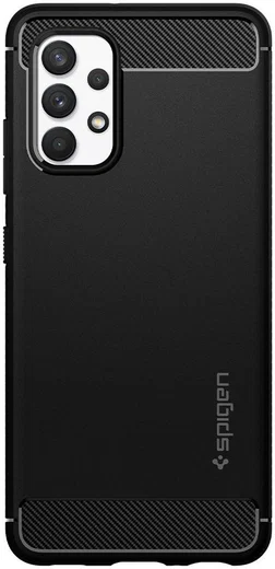 Spigen Rugged Armor Samsung Galaxy A32 5G Hoesje Back Cover Zwart afbeelding 4