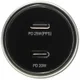 4smarts USB-C Dubbele Auto 45W Snellader Power Delivery Zwart afbeelding 7