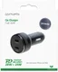 4smarts USB-C Dubbele Auto 45W Snellader Power Delivery Zwart afbeelding 8