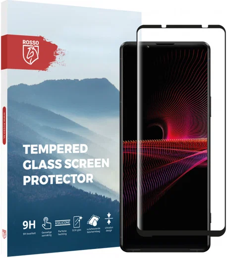 Rosso Sony Xperia 1 III 9H Tempered Glass Screen Protector afbeelding 1