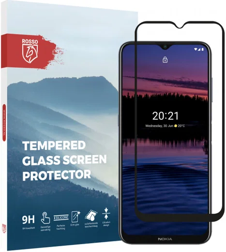 Rosso Nokia G10/G20/Nokia 6.3 9H Tempered Glass Screen Protector afbeelding 1