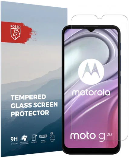 Rosso Motorola Moto G10/G20/G30 9H Tempered Glass Screen Protector afbeelding 1