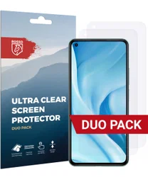 Rosso Xiaomi Mi 11 Lite 4G/5G Ultra Clear Screen Protector Duo Pack afbeelding