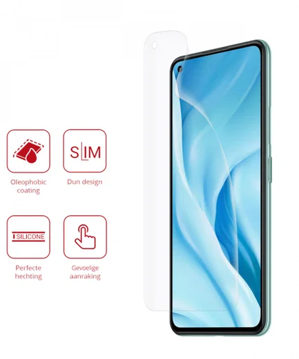 Rosso Xiaomi Mi 11 Lite 4G/5G Ultra Clear Screen Protector Duo Pack afbeelding 2