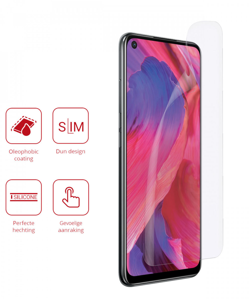 Rosso Oppo A74 5G / A54 5G Ultra Clear Screen Protector Duo Pack afbeelding 2