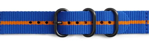 Origineel Samsung Premium Nato Universeel Watch 20MM Bandje Blauw afbeelding 2
