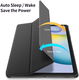 Dux Ducis Toby Samsung Galaxy Tab S6 Lite Hoes Tri-Fold Bookcase Zwart afbeelding 5