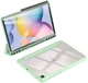 Dux Ducis Toby Samsung Galaxy Tab S6 Lite Hoes Tri-Fold Bookcase Groen afbeelding 9