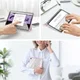 Dux Ducis Toby Samsung Galaxy Tab S6 Lite Hoes Tri-Fold Bookcase Roze afbeelding 6