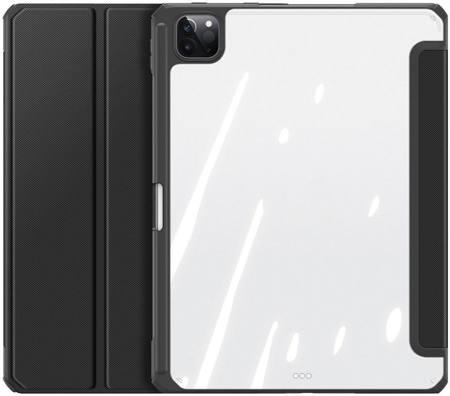 Dux Ducis Toby Series Apple iPad Pro 11 Hoes Tri-Fold Book Case Zwart afbeelding 2