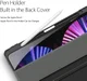 Dux Ducis Toby Series Apple iPad Pro 11 Hoes Tri-Fold Book Case Zwart afbeelding 9