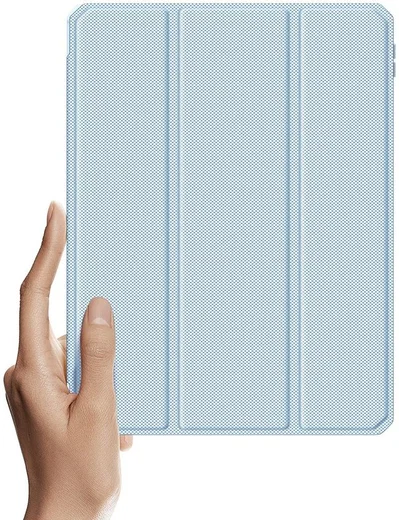 Dux Ducis Toby Series Apple iPad Pro 11 Hoes Tri-Fold Book Case Blauw afbeelding 11