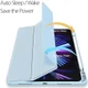 Dux Ducis Toby Series Apple iPad Pro 11 Hoes Tri-Fold Book Case Blauw afbeelding 4