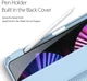 Dux Ducis Toby Series Apple iPad Pro 11 Hoes Tri-Fold Book Case Blauw afbeelding 7