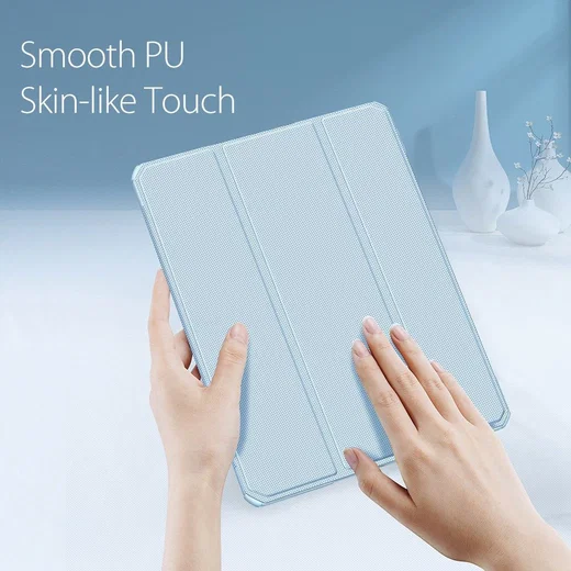 Dux Ducis Toby Series Apple iPad Pro 11 Hoes Tri-Fold Book Case Blauw afbeelding 9