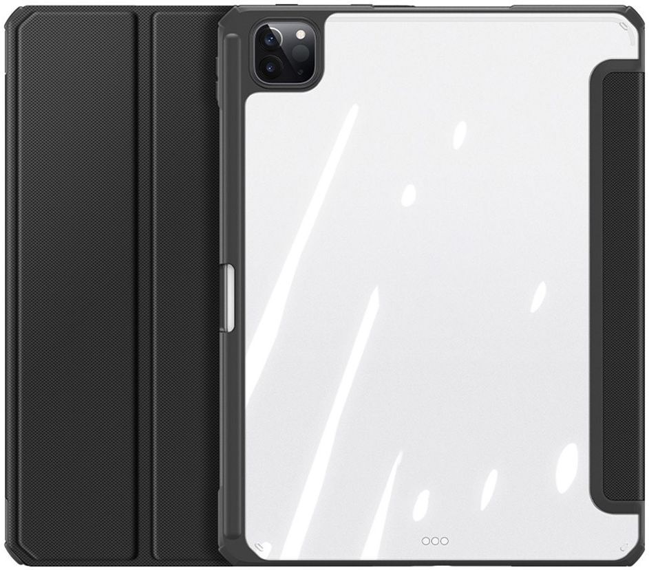 Dux Ducis Toby Apple iPad Pro 12.9 Hoes Tri-Fold Book Case Zwart afbeelding 2