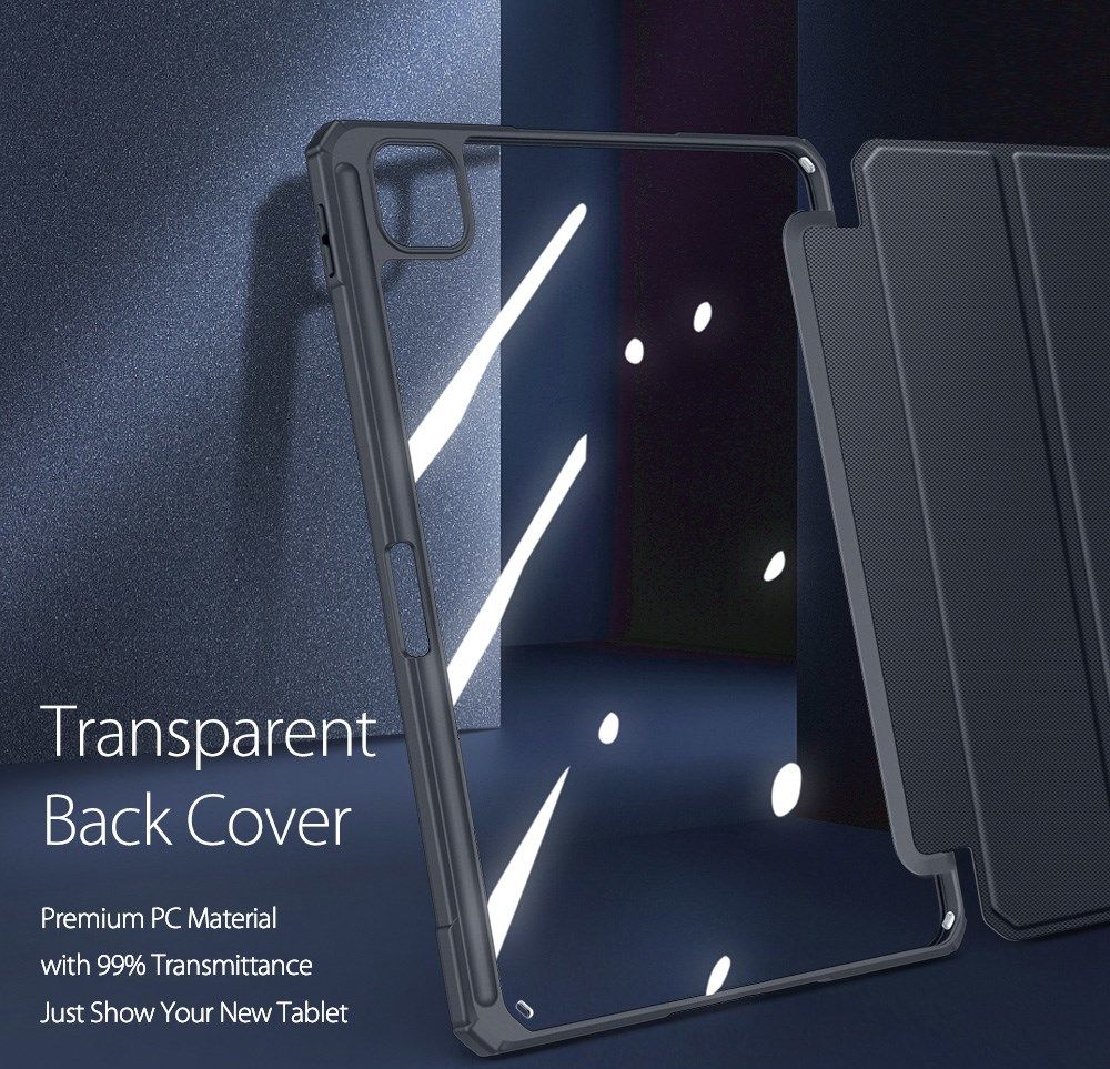 Dux Ducis Toby Apple iPad Pro 12.9 Hoes Tri-Fold Book Case Zwart afbeelding 5