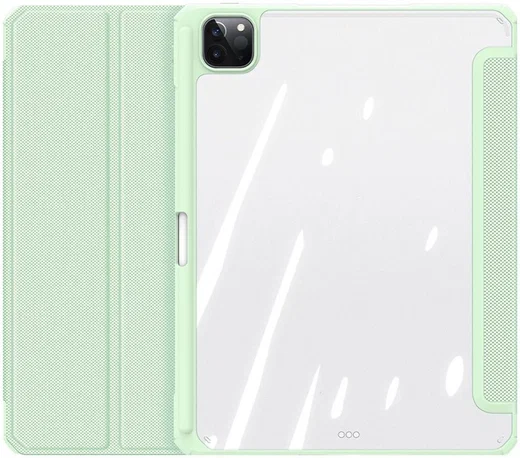 Dux Ducis Toby Apple iPad Pro 12.9 Hoes Tri-Fold Book Case Groen afbeelding 2