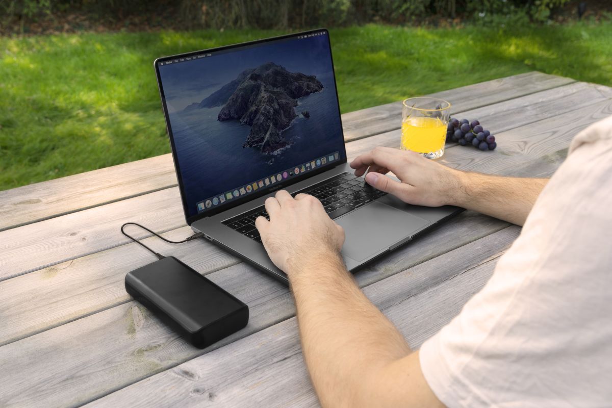 Trust Laro 65W Laptop/MacBook Powerbank 20.000 mAh USB/USB-C PD Zwart afbeelding 11