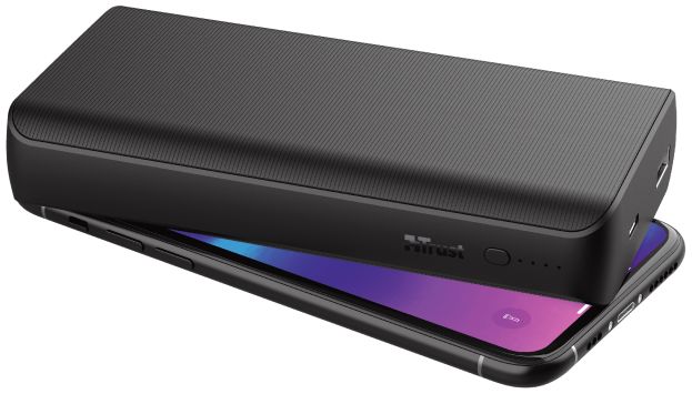 Trust Laro 65W Laptop/MacBook Powerbank 20.000 mAh USB/USB-C PD Zwart afbeelding 9