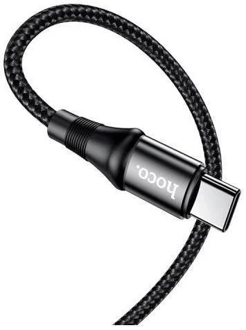 Hoco X50 USB-C naar USB-C Kabel 100W 1 Meter Zwart afbeelding 1